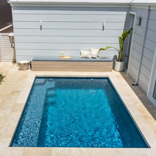 Cervantes 5m x 3.2m Mondo Grey Sparkle Eden Beach - Factory Pools Perth